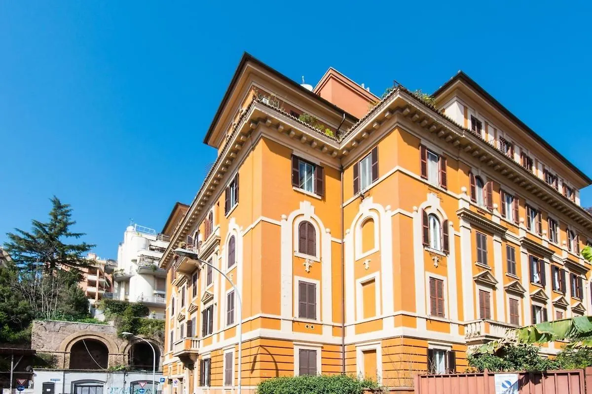 Silenzioso, Grande, Comodo Alloggio A Trastevere Rom
